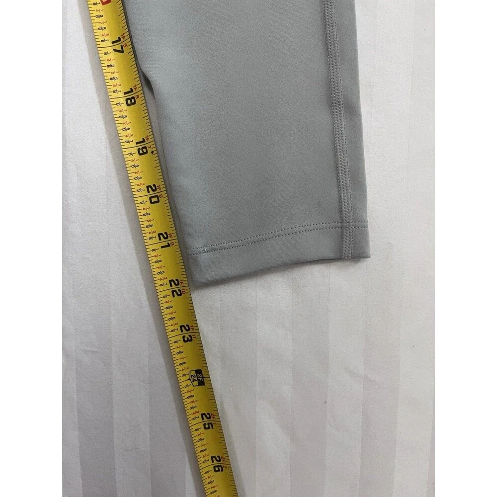 Nike Dri-FIT One Girls Leggings Light Smoke Grey Pink Salt Kids Size Medium M